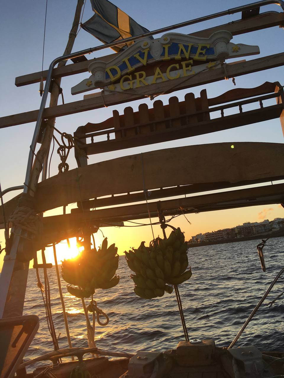 Divine Grace at Sunset